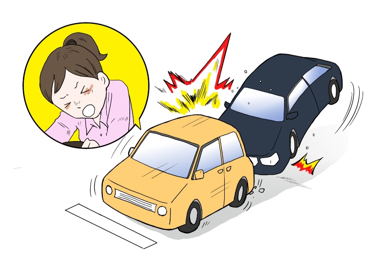 イラスト：交通事故