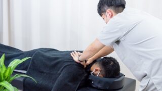 h&h立川駅前の鍼灸整骨院・整体院　肩の施術