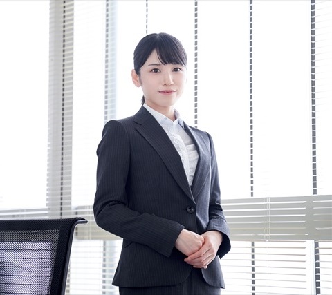 良い姿勢の例